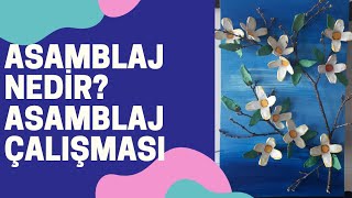 ASAMBLAJ ÇALIŞMASI 🌺❤ ASAMBLAJ NEDİR ASAMBLAJ NASIL YAPILIR🌺❤ [upl. by Tabby]