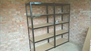 How To Assemble Metal Shelving [upl. by Nalliuq]