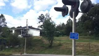 Salt lick creek railroad crossing tour Hueysville Kentucky [upl. by Suoirred20]