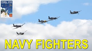 Navy Fighters  Sywell Airshow 2024 [upl. by Delinda]