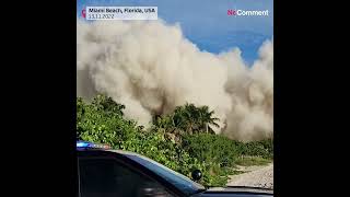 Authorities demolish a historic Miami beachfront hotel deemed unsafe shorts nocomment [upl. by Mohandas]