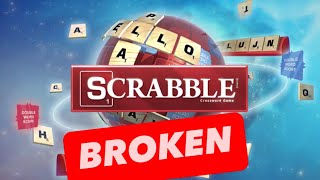 Scrabble is BROKENFriendly Board Game NightSub Goal442450 [upl. by Lahey]