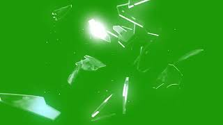 🟩Efecto CRISTAL ROTO camara lenta pantalla verde  Sonido vidrio destrozado chroma key  🔊 [upl. by Lindahl350]