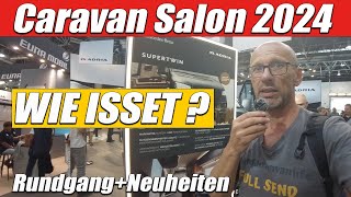 Caravan Salon 2024  Messerundgang  Neuheiten  WIE ISSET [upl. by Nassir]