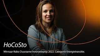 HoCoSto  Winnaar categorie Energietransitie  Rabo Duurzame Innovatieprijs 2022 [upl. by Aicercal]