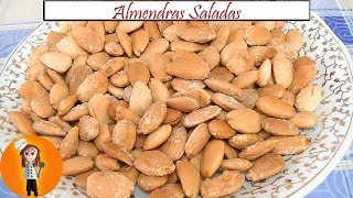 Almendras Saladas sin aceite  Receta de Cocina en Familia [upl. by Arza]