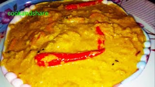 How to make prawn posto recipe at home  prawn poppy seeds recipe [upl. by Adierf]