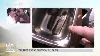 RECETTE  Truites Fario cuisson au bleu beurre frais fondu et carottes à loseille [upl. by Pope]