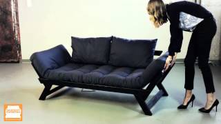 Bebop futon bäddsoffa från Karup [upl. by Harmon]