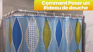 Comment Poser un Rideau de douche [upl. by Lezley]