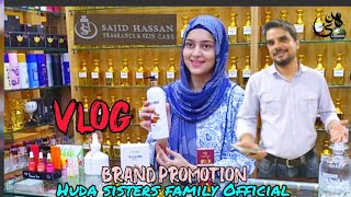 Brand Promotion Day  Sajid Hassan  Ocean Mall Karachi  huda sisters family Official 2024 [upl. by Llecrad]