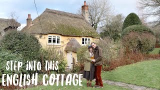 Step into this COLOURFUL ENGLISH COUNTRY COTTAGE [upl. by Elahcim]