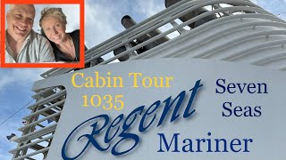 Regent Mariner Concierge Suite 1035 Cabin Tour [upl. by Oinota]