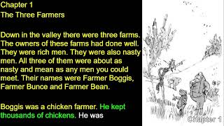 Fantastic Mr Fox  Chapter 1 The Three Farmers [upl. by Gaye]