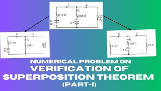 Numerical problem on Superposition TheorempartI [upl. by Ainessey499]