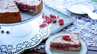 Johannisbeerkuchen mit Baiser Rezept [upl. by Mauer551]