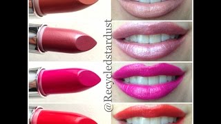 Rimmel London Moisture Renew Lipstick Review Lip Swatches [upl. by Rednaxela]