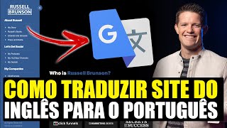 COMO TRADUZIR SITE DO INGLÃŠS PARA O PORTUGUÃŠS  TUTORIAL EXTENSÃƒO GRÃTIS DO GOOGLE [upl. by Conchita960]