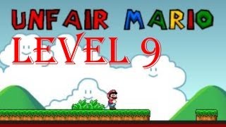 Unfair Mario all levels walkthroughplaythrough  Level 9 [upl. by Ynor]