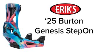 2025 Burton Genesis Step On Snowboard Bindings [upl. by Wilow]