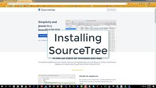 Installing SourceTree and Configuring the Initial Github Repository 2 of 9 [upl. by Delahk]