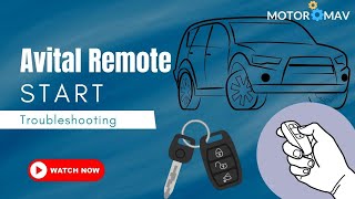 Avital Remote Start Troubleshooting All the Problems [upl. by Donough]