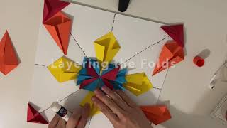 Radial Symmetry Origami [upl. by Atrim]