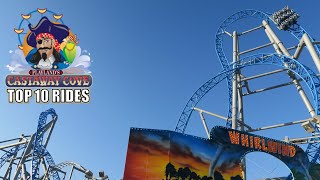 Top 10 Rides at Playlands Castaway Cove [upl. by Garik138]