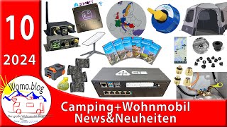 Camping und Wohnmobil NewsampNeuheiten 102024 [upl. by Ruhtua260]