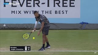 Two Nick Kyrgios Matches in One Day Best Moments amp Great Shots  Queens 2019 [upl. by Feinstein]