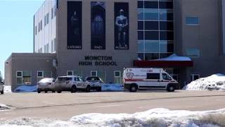 March 14 2019 Moncton High School Stabbing [upl. by Ahsenaj]