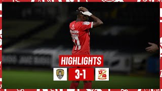 Match Highlights Notts County vs Swindon Town [upl. by Xerxes783]