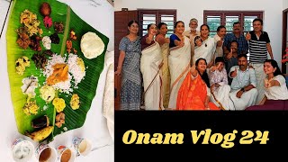 Special Onam Vlog 2024  First Onam at Our New Home With Family  Our FunFilled Onam in Kerala [upl. by Rafael]