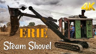 Classic Erie Steam Shovel Working [upl. by Foah974]