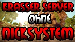 MEGA SERVER ohne NICKSYSTEM  Minecraft Server Vorstellung 18  DeutschGerman [upl. by Verdha]