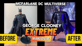 EXTREME MAKEOVER  GEORGE CLOONEY BATMAN  McFarlane DC Multiverse [upl. by Clite]