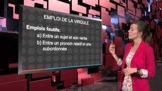 Emploi de la virgule [upl. by Kier130]