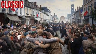 Armistice Day 1918 Der emotionale Friedenstag erstmals in Farbe [upl. by Yuu]