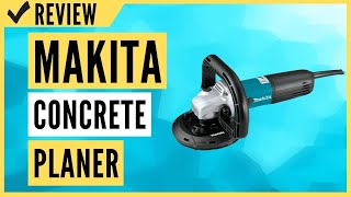 Makita Concrete Planer Review [upl. by Adner]