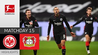 Eintracht Frankfurt  Bayer 04 Leverkusen 52  Highlights  Matchday 15 – Bundesliga 202122 [upl. by Kieger332]