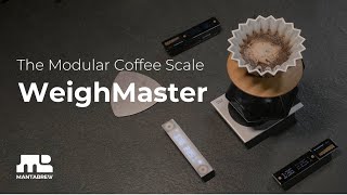 Now on Kickstarter WeighMaster The MultiDisplay Modular Coffee Scale [upl. by Aissac]