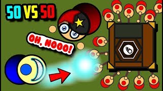 NEW GAMEMODE TROLLING Survivio Rushing The Enemy Crate 50 vs 50 Update Gameplay amp Highlights [upl. by Beker764]