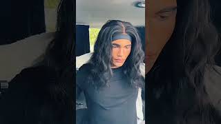 14 inch 13x6 lace front wig install tutorial  wigs lacewig lacefrontwigs shortsfeed [upl. by Michale]