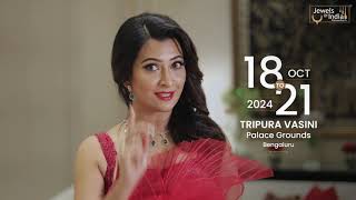 Radhika Pandit for Jewels of India Exhibition amp Sale [upl. by Nelehyram]