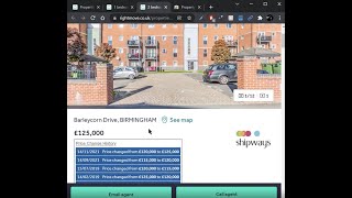 Property Log Chrome Extension  See The Price History Of Any Property For Free On Rightmove shorts [upl. by Enerual]