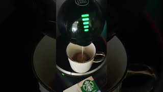 Milk macchiato Starbuck machine caffeine france [upl. by Cart23]