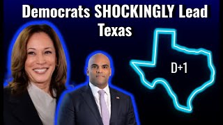 Democrat Lead TEXAS In SHOCKING Poll Harris Vs Trump [upl. by Aniretake]