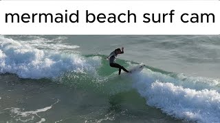 81024 with yesterday gopro footage at high tide mermaid beach surf cam [upl. by Yhtir]