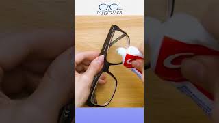 How To Fix The Scratches On Glasses shorts [upl. by Hendrick]