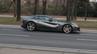 Ferrari F12 Berlinetta start up amp driving [upl. by Hpesoy799]